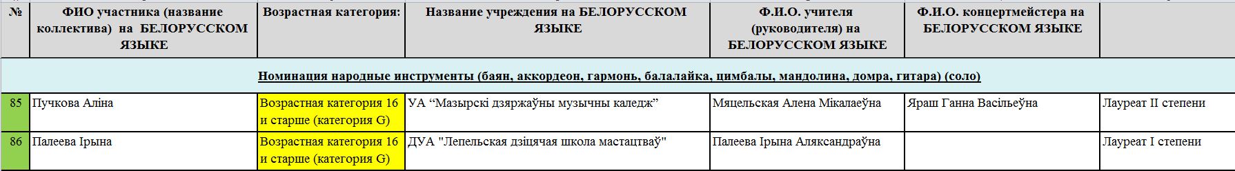 народные инструменты 8